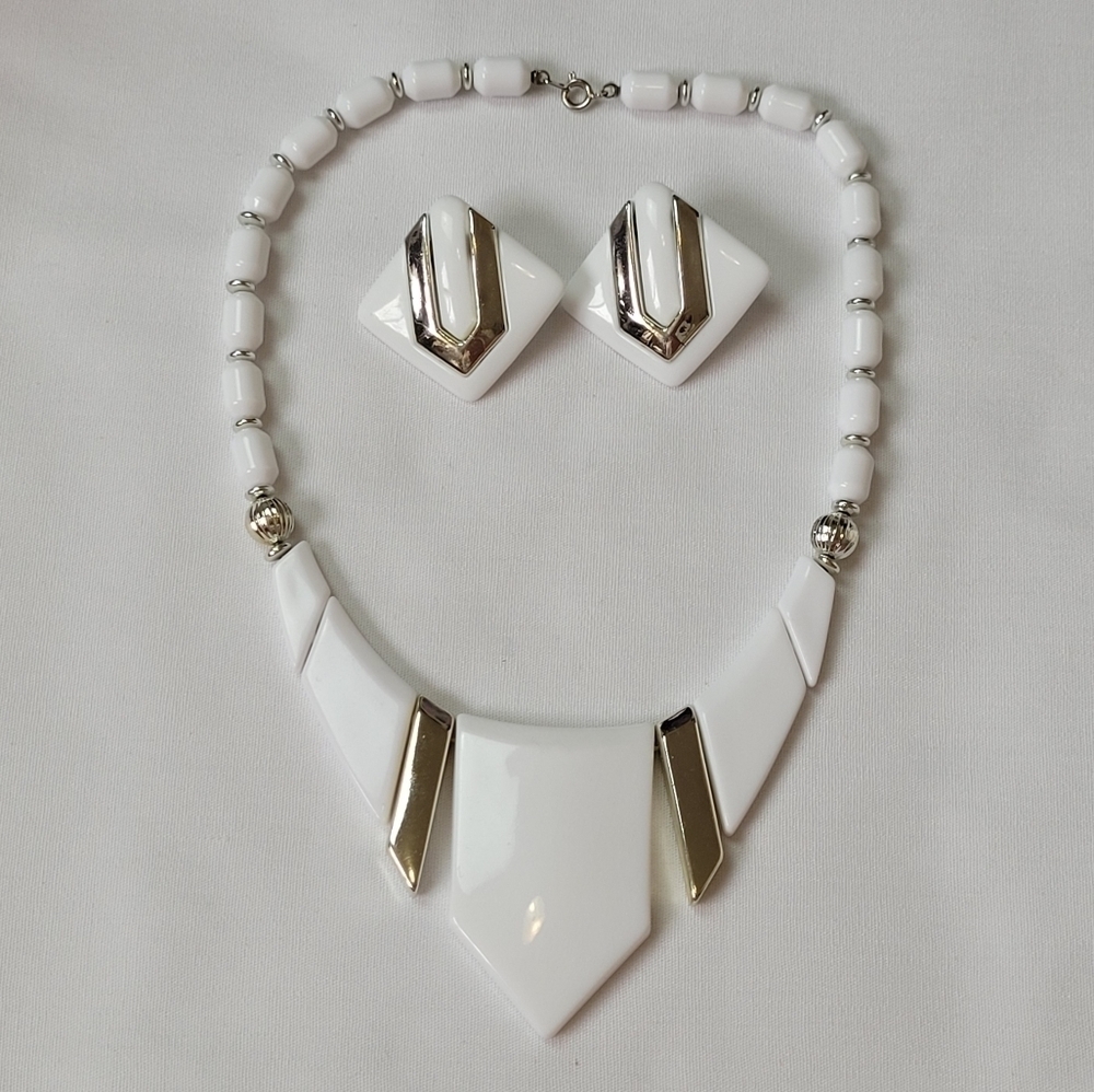 Vintage Necklace and Earring Set